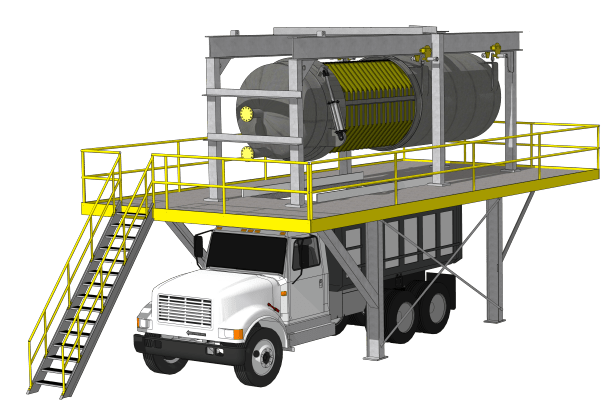 Dry Cake Discharge transport